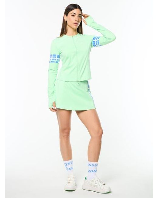 Sergio Tacchini Green Lara Contour Jacket