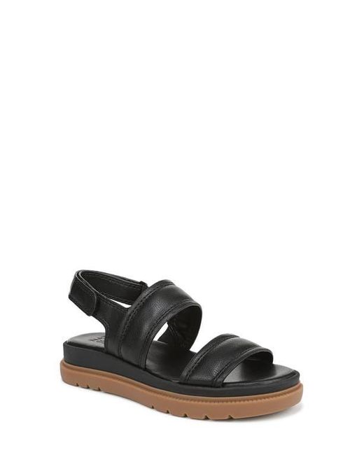 Naturalizer Black Attract Slingback Platform Sandal