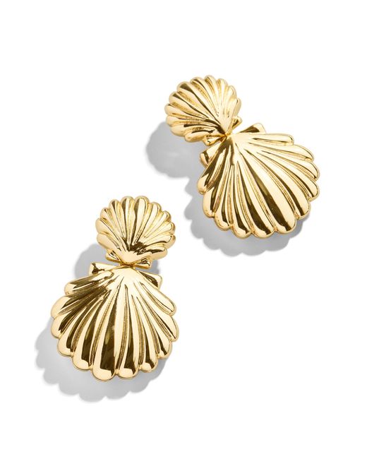 BaubleBar Metallic Out Of This Shell Earrings