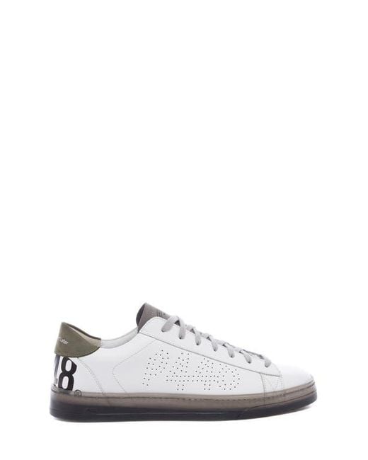 P448 White Jack Sneaker for men