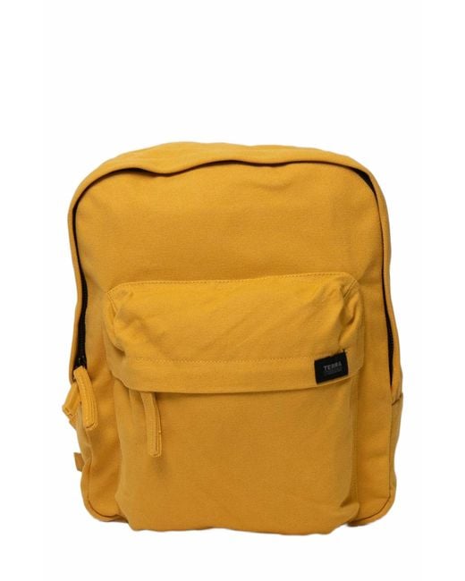 Terra Thread Yellow Organic Cotton Mini Backpack