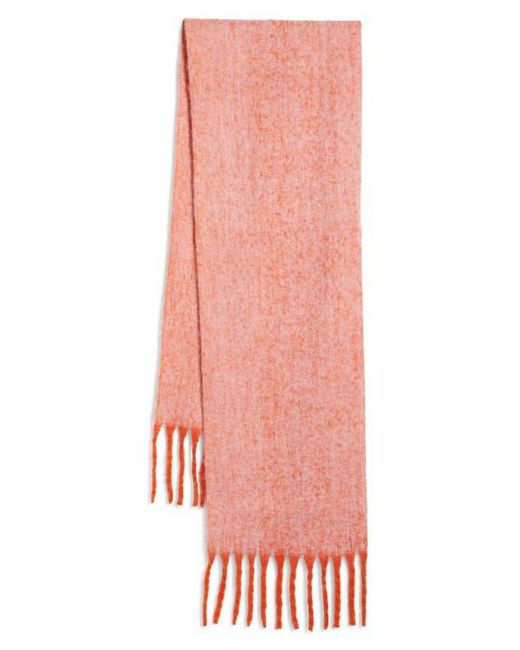 Free People White Winter Chill Blanket Scarf