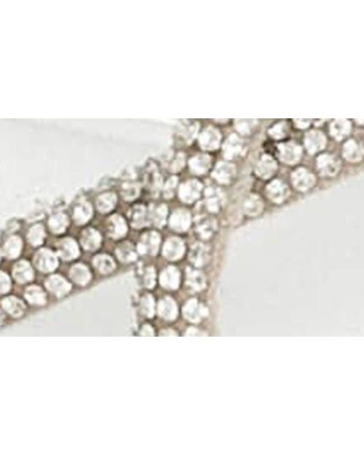 Dune White Milene Slingback Sandal