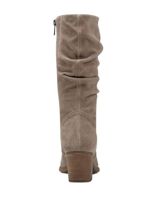 Earth Brown Vine Slouch Boot
