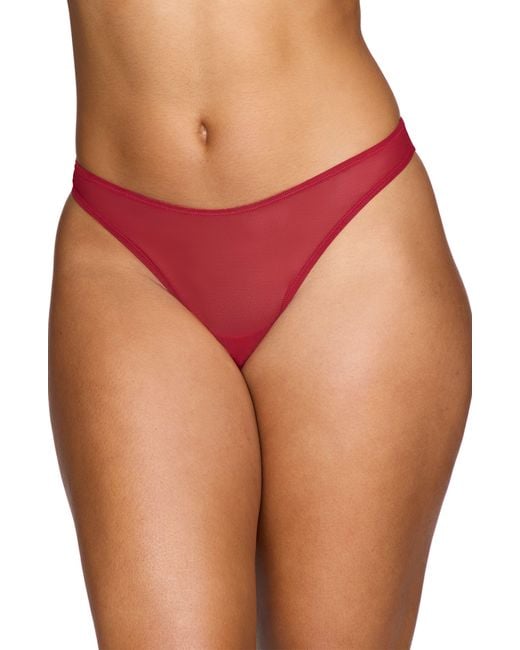 CUUP Pink The Mesh Thong