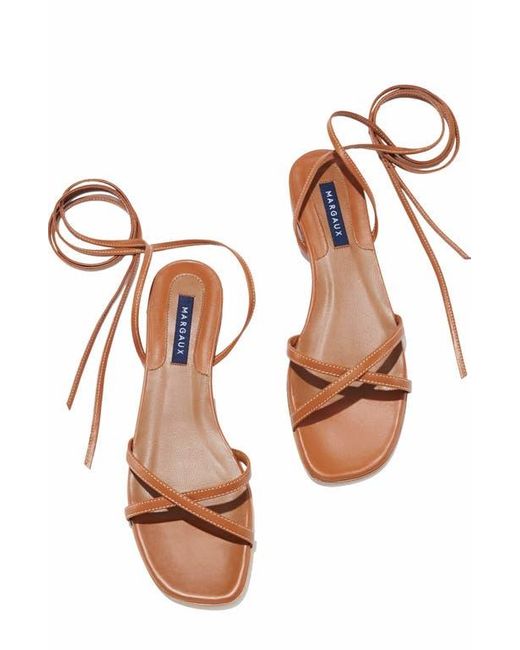 Margaux Brown The Wrap Sandal