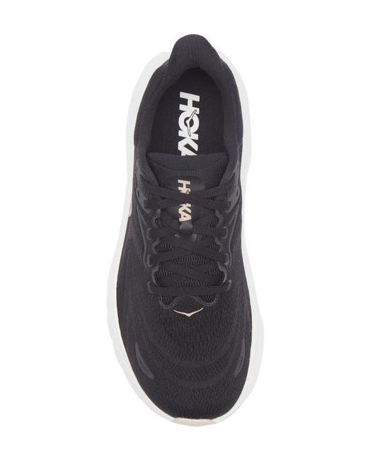 Hoka One One White Arahi 8 Stability Running Shoe