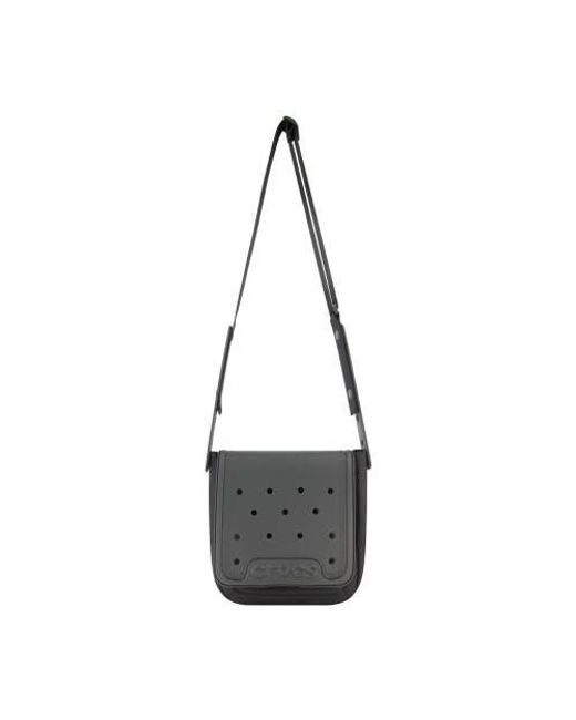 CROCSTM Black Classic Crossbody With Front Flap