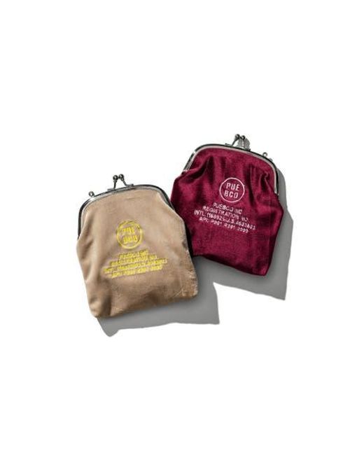Puebco Purple Velvet Frame Pouch