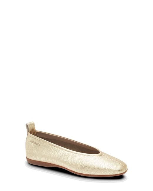 Wonders Natural Ballet Flat