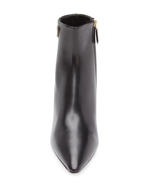 Prada Black Pointed Toe Kitten Heel Bootie