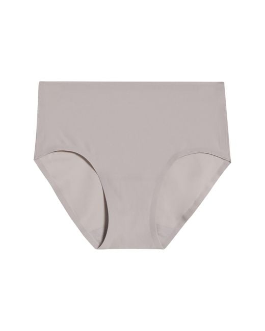 Chantelle Soft Stretch Seamless Hipster Panties in Gray
