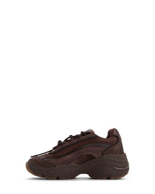 ALDO Brown Kitri Platform Sneaker