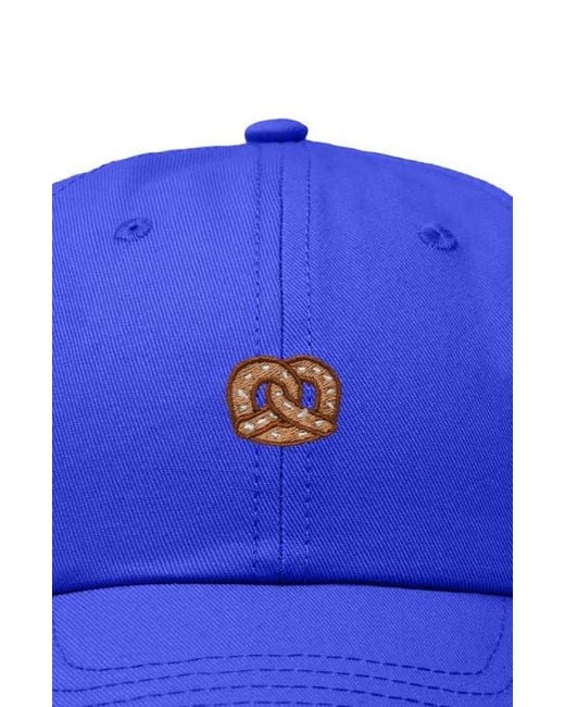Alix Blue Pretzel Dad Cap