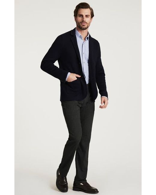 34 Heritage Blue Double Face Blazer for men