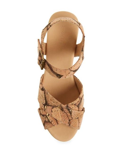 Chocolat Blu Multicolor Cork Platform Sandal