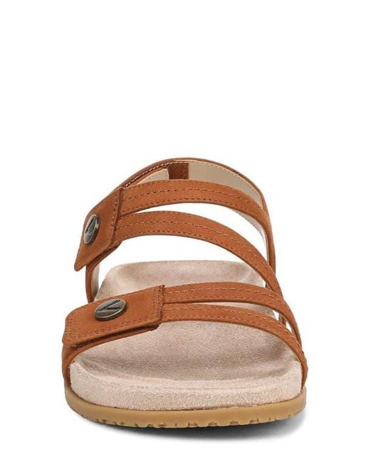Vionic Brown Essie Ankle Strap Sandal