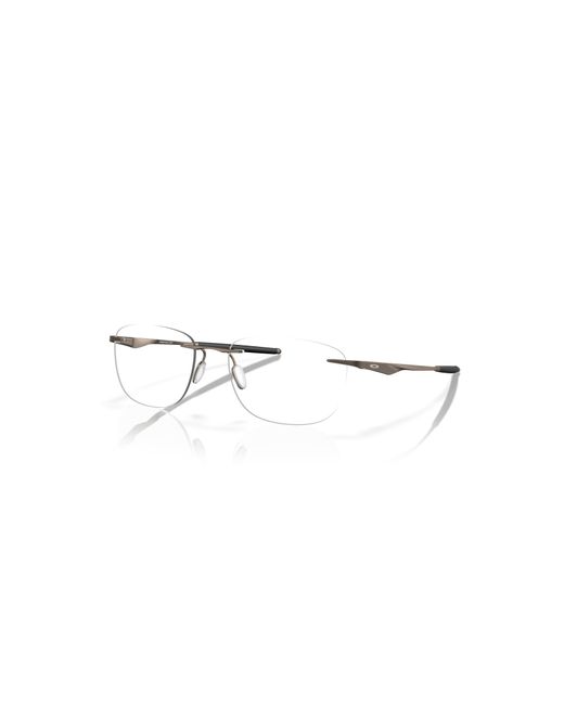 Oakley Brown 53Mm Rectangle Optical Glasses for men