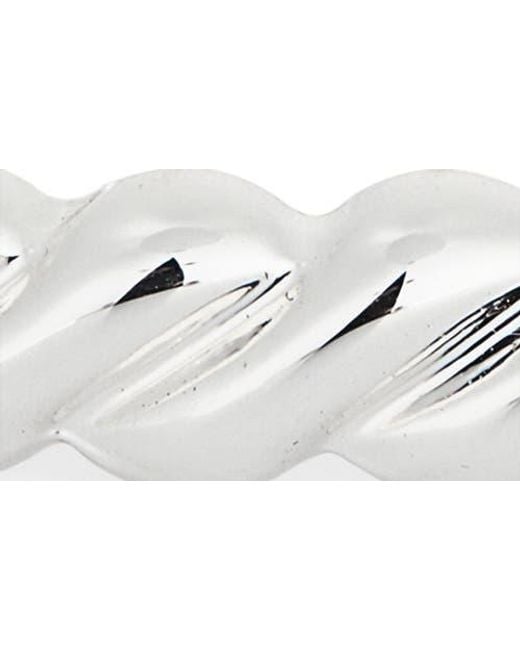 Ettika Metallic Twisted Stacking Bangle