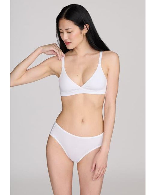 CUUP White The Wireless Triangle Cotton