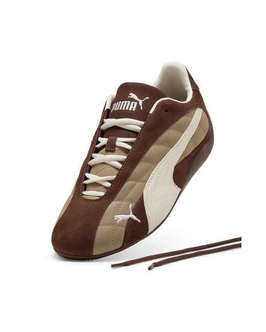 PUMA Brown Speedcat Plus Quilted Sneaker for men