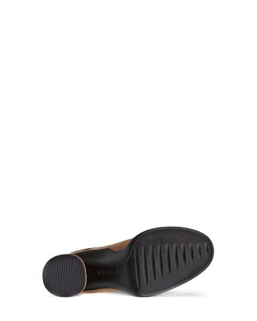 Ecco Brown Sculpted Bootie