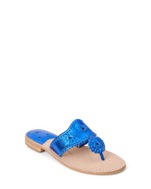 Jack Rogers Blue Jacks Flat Sandal