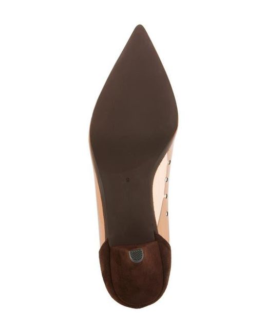 Jeffrey Campbell Brown Graphix Pointed Toe Pump