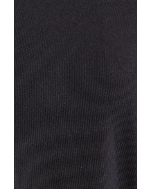 Zella Black Equilibrium Short Sleeve Cocoon T-shirt
