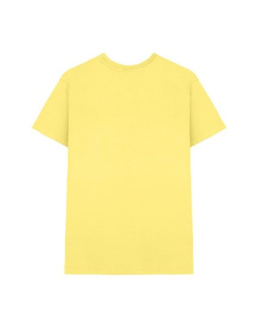 Alix Yellow Lil Cloud Lightweight Jersey Tee for men