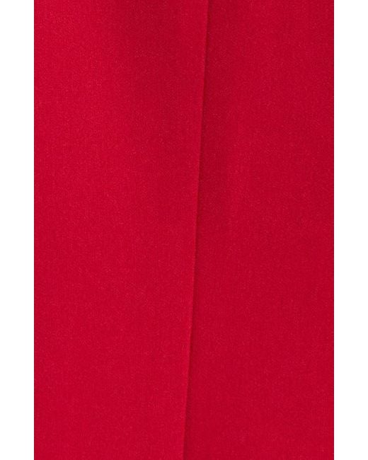 Kasper Red Peak Lapel One-Button Blazer
