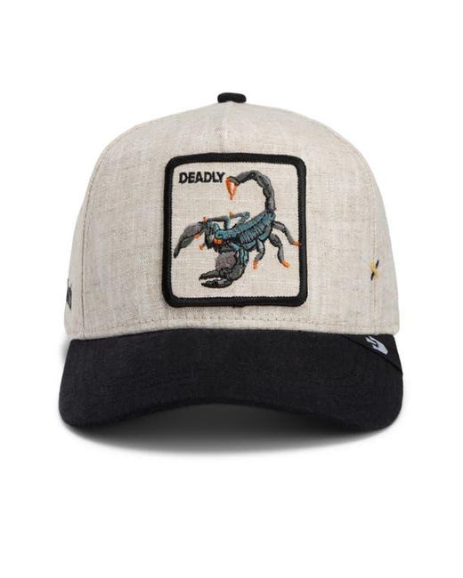 Goorin Bros Black Lethal Twill Baseball Cap for men