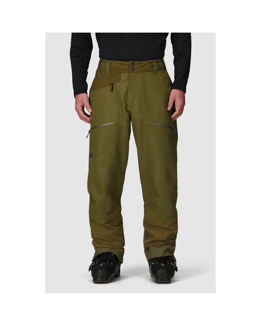 Outdoor Research Green Powderverse Snow Pants for men