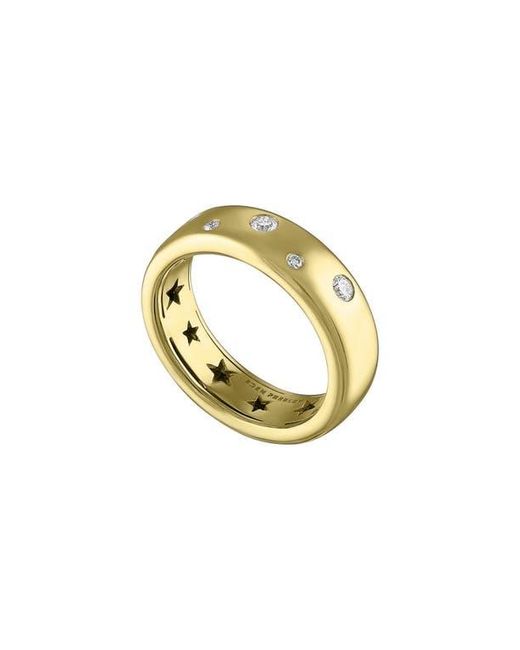 Eden Presley Metallic Bubble Diamond Stacking Ring