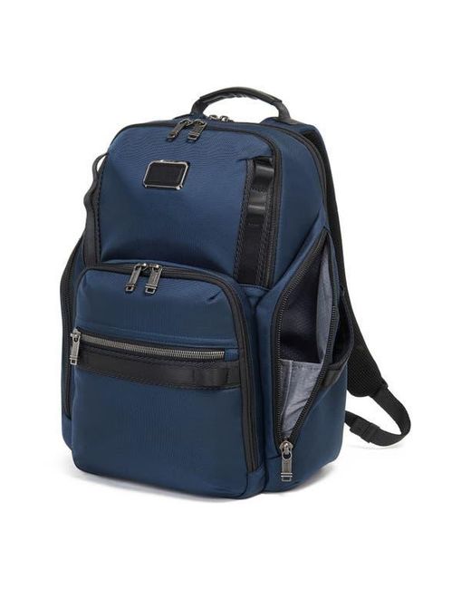 Tumi Blue Alpha Bravo Search Backpack for men