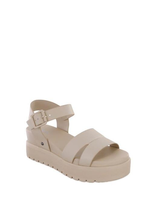 MIA Gray Maya Platform Sandal