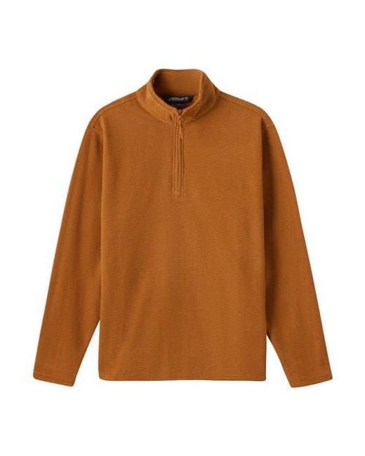 Mountain Khakis Orange Apex Qtr Zip for men