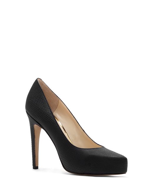 Jessica Simpson Parisah Platform Pump in Black Lyst