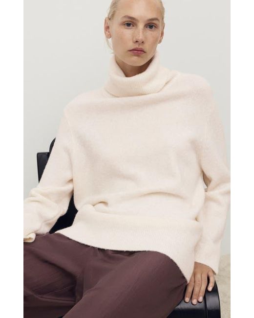 Mango Natural Turtleneck Sweater