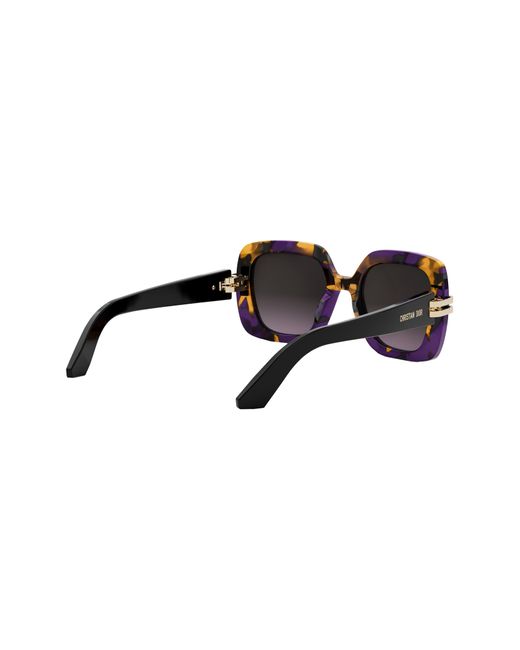 Dior Multicolor C S2i 52mm Gradient Square Sunglasses