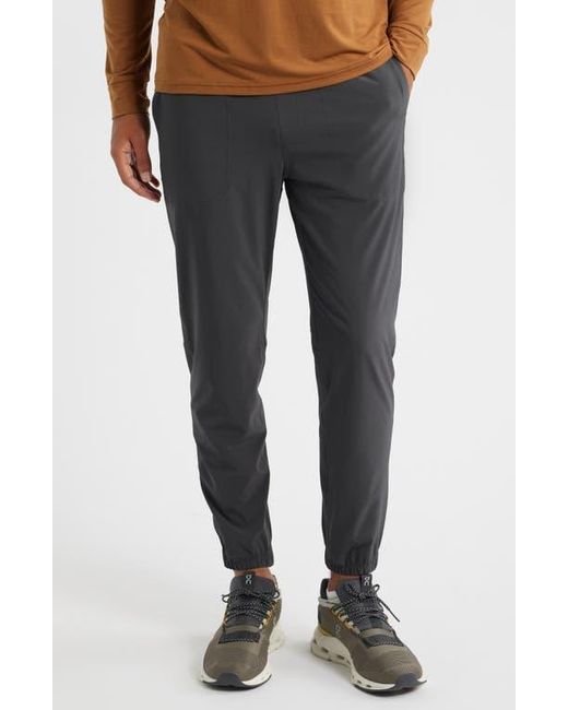 Free Fly Gray Breeze Active Joggers for men