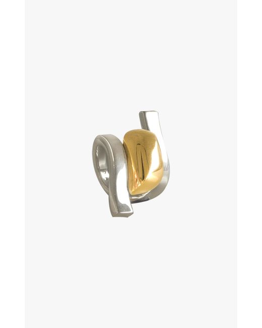 CXC Metallic Stony Ring