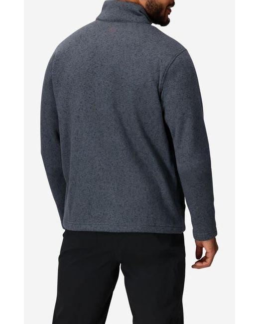 Marmot Blue Drop Line Heathered Fleece Jacket for men
