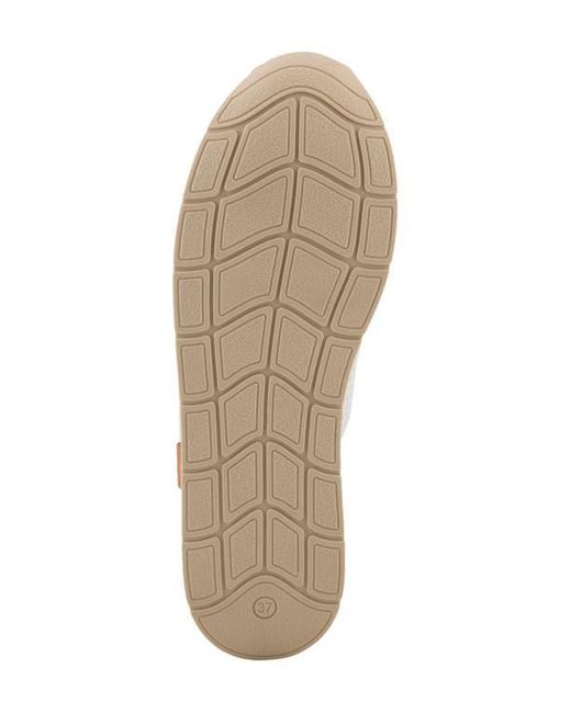 Spring Step White Breen Perforated Sneaker