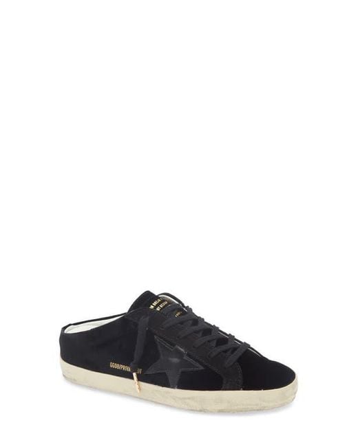 サンダル・ミュール Golden  \"Super Star\" Sabot Golden Goose Superstar Sabot Net Glitter Slide Sneakers
