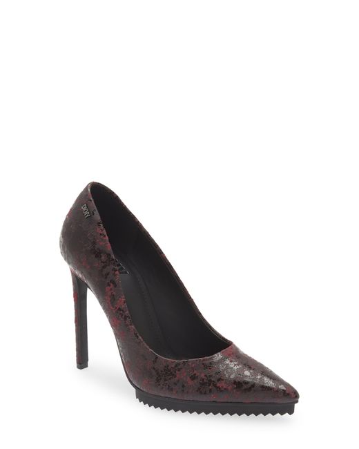 DKNY Carisa Pointed Toe Pump in Black Lyst