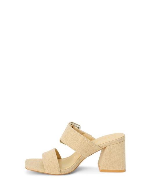 Matisse Natural Lucy Block Heel Sandal
