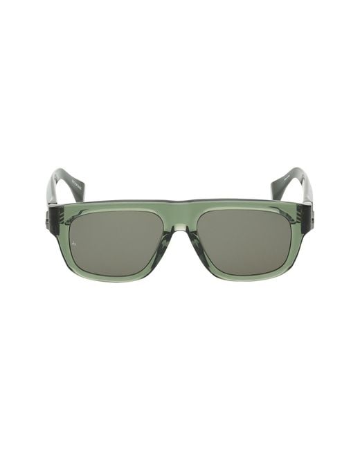 Rag & Bone Green 53Mm Square Sunglasses for men