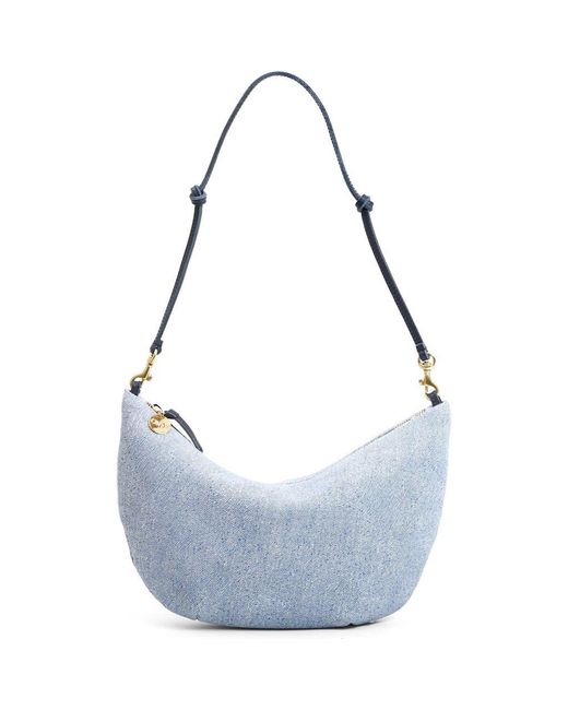 Clare V. Blue Lune Shoulder Bag