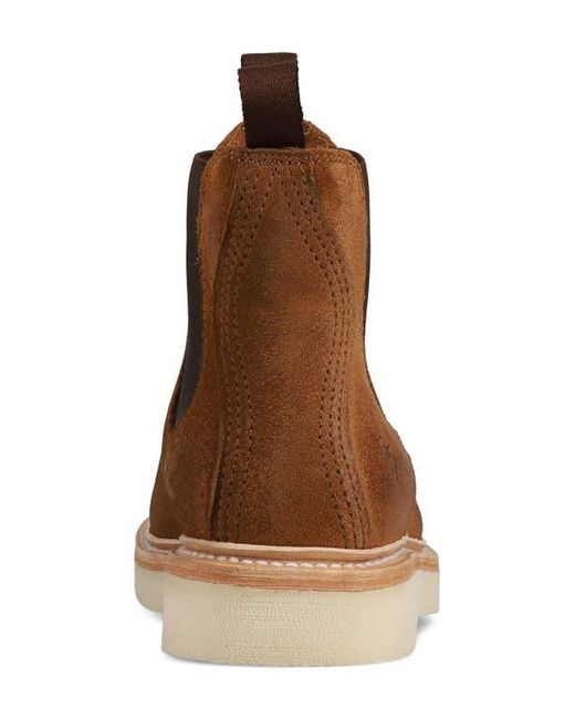 Frye Brown Hudson Chelsea Boot for men